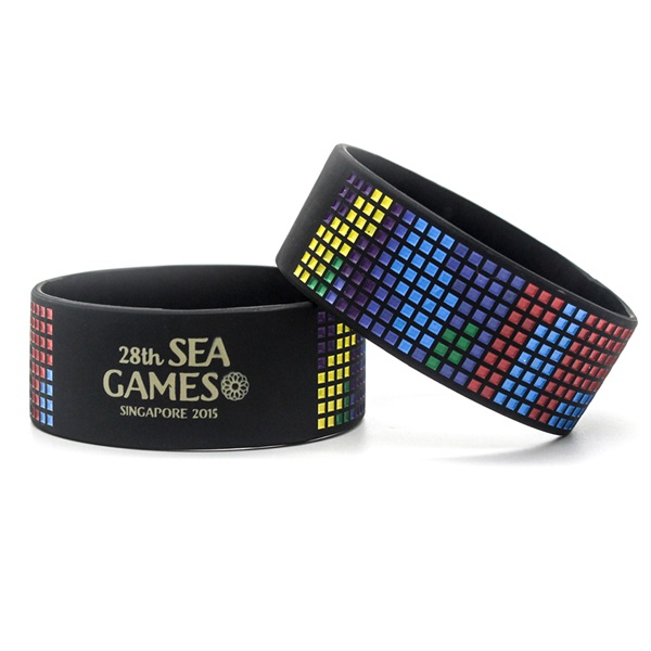Rubber Bracelets Customization, Wristbands with Patterns, Personalized Wristbands