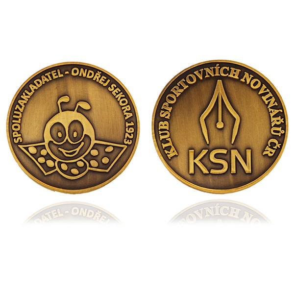 Metal commemorative coins, solid-colored commemorative coins, embossed commemorative coins