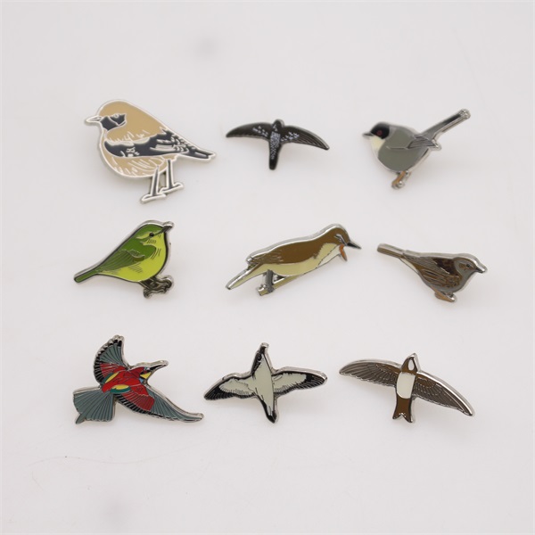 Metal pin customization, bird badge, personal Lapel Pins