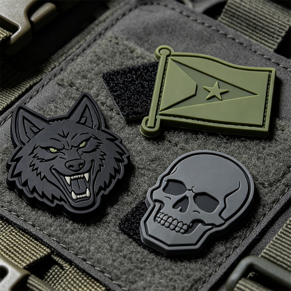 Personalized PVC Patch Manufacturer China | Custom Logo PVC Patch Factory