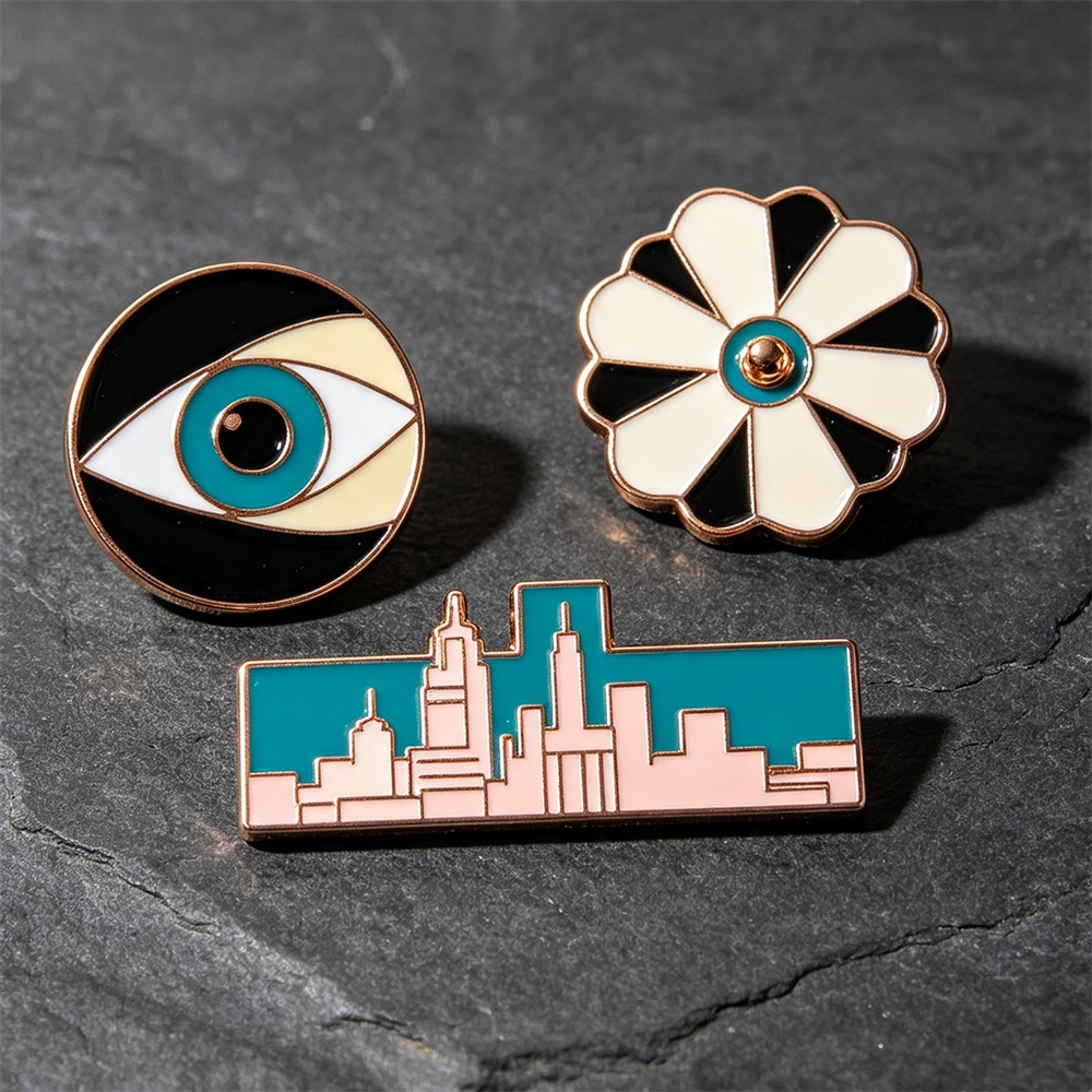 Custom Artistic Enamel Pins | Unique Enamel Pin Manufacturer